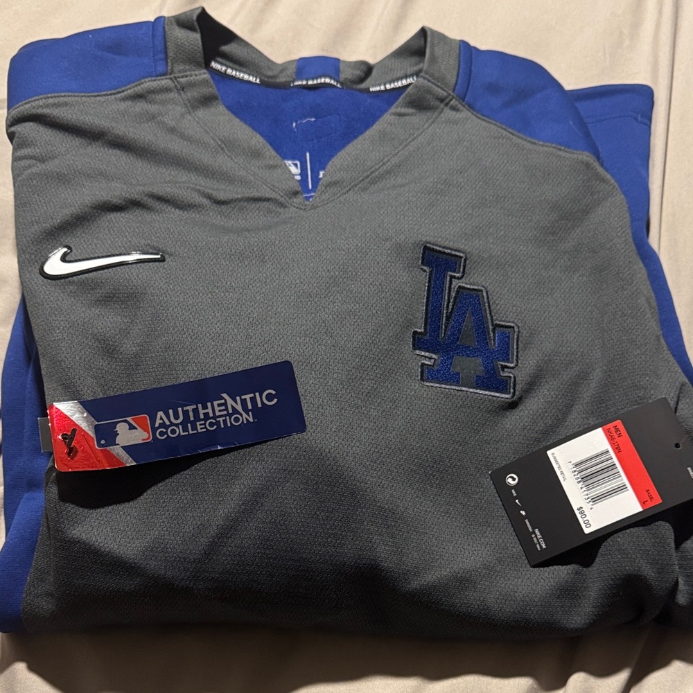 Dodgers Nike baseball authentic collection long sleeve Afro-fit. New with tags